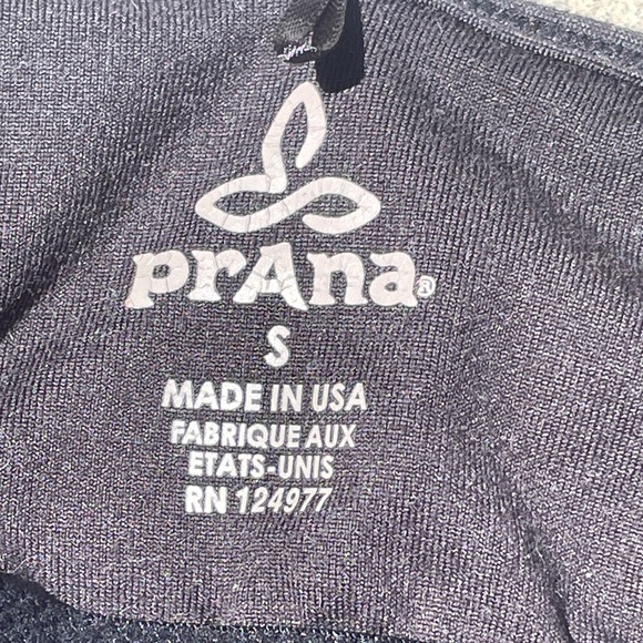 PrAna Top Women Boho Butterfly Print Racerback Athletic Built In Bra (Small) - Picture 8 of 8